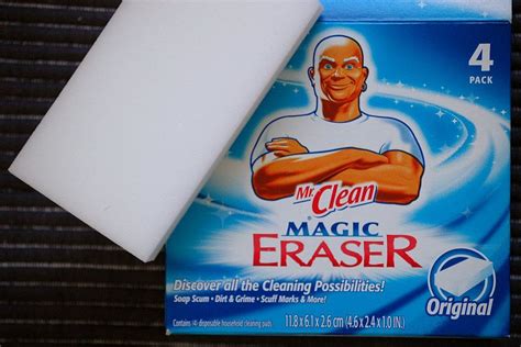 How Magic Eraser Pads Can Remove Rust and Hard Water Stains